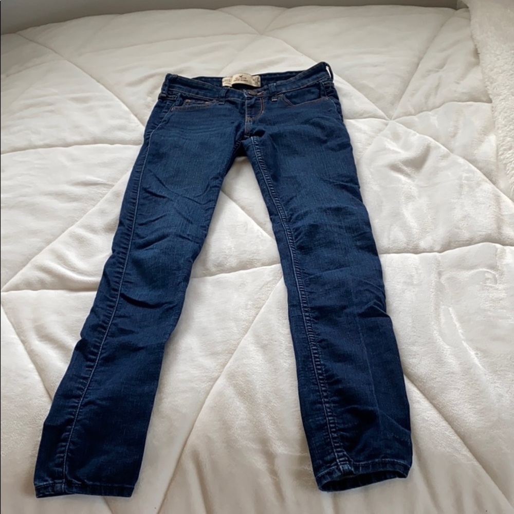 Hollister skinny jeans!